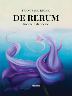 cover image of DE RERUM. Raccolta di poesie